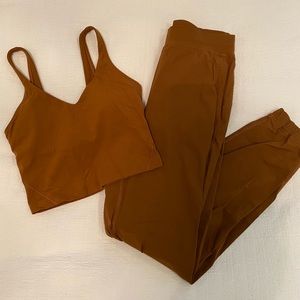 Lululemon Adapted State High-Rise Jogger Size 4 Copper Brown
